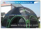 4 D - Ring Black Inflatable Air Tent Igloo Dome Tent for Outdoor Show