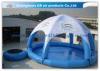 UV - Resistance Inflatable Air Tent Airtight Inflatable Swimming Pool For Adults / Kids 0.9mm PVC