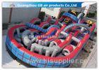 Giant Inflatable Amusement Park With Large Roller Coaster for Activities Entertainment