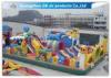 Safety Octopus Party Style Inflatable Amusement Park With Slide For Fun Games