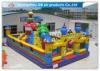 Outside Inflatable Amusement Theme Parks With Bounce House Waterproof PVC