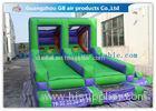 Double Channel Inflatable Sports Games Ball Goal Court With CE Approved Blower