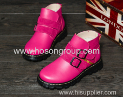 Classical Children Boots With Buckle