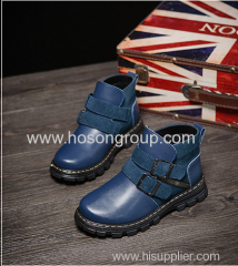 Classical Children Boots With Buckle