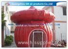 Custom - Built Red Inflatable Air Tent Inflatable Cabin Tent With Full Anchor