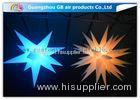 Indoor Colorful Star Inflatable Lighting Decoration Advertising For Event