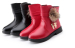 Girls PU leather ankle boots