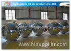 Mirror Ball Silver Giant Inflatable Holiday Decorations For Promoting Custom Made