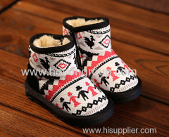 Carton Prints Upper Children Boots