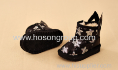 Sequin Upper Children Boots