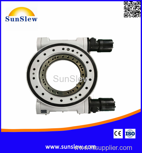 dual axis slew drive slewing bearing ring for construction machinery