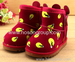 Children Warm Ankle Boots