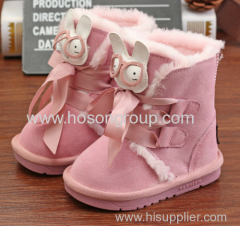 New Style Snow Boots With Bow