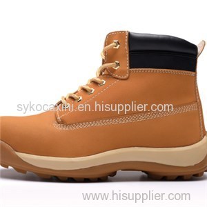 High Cut Leather Steel Toe Work Boot