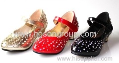 New Design Diamonds Upper Children Shoes