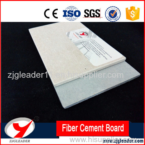 Light color fiber cement board