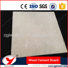Wood grained fiber cement board