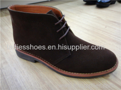 New Style Fashion flat PU suede men boots