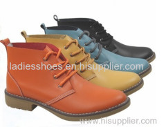New Fashion Lace up Comfortable Flat Men Shoes