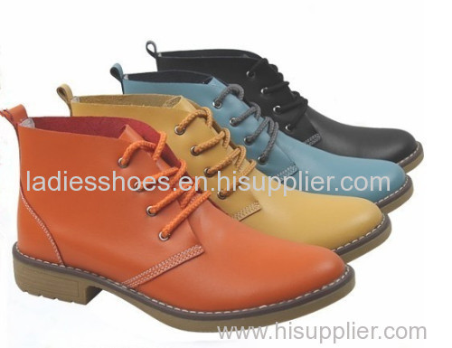 New Fashion Lace up Comfortable Flat Men Shoe