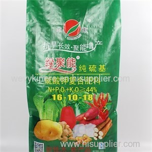 Potassium Sulfate Fertilizer 16-10-18 NPK Plastic Bag