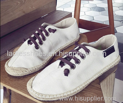 New Fashion Canvas men lace canvas shoes