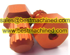 Copper CNC working parts CNC working parts