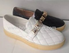 New fashion pull on round toe casual shoes