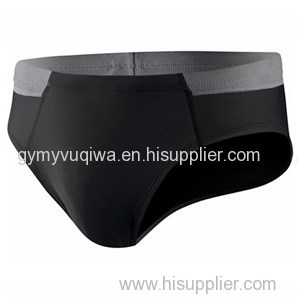 Men's Colorblock Swim Brief Bikini Swimwear