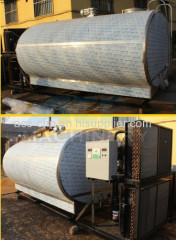 10kl Sanitary Stainless Steel Storage Tank Horizontal Juice Storage Tank
