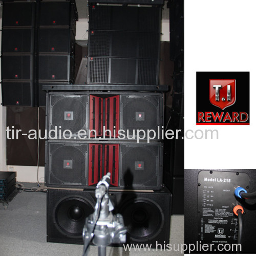 Dual 15'' Line Array Speaker 4 Way Outdoor Line Array