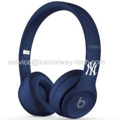 Beats by Dr.Dre Solo2 Wireless MLB Edition Yankees On-Ear Headphones Matte Blue