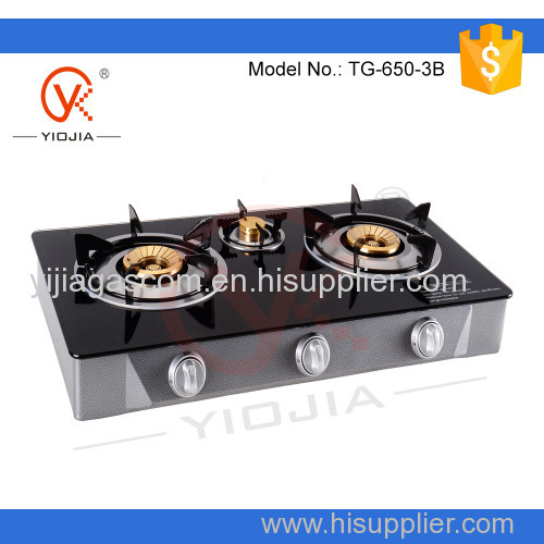 table glass gas stove