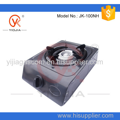 Non-stick single burner gas stove