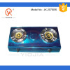 Two burner stainless steel gas stove