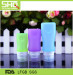 Portable mini silicone travel bottle set