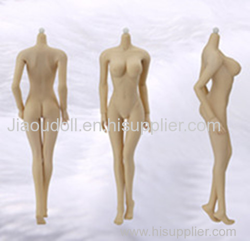 1/6 Female Figure Toys Big Breast Natural Skin