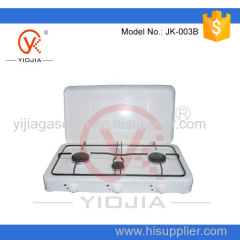 3-Burner Gas Stove With Lid