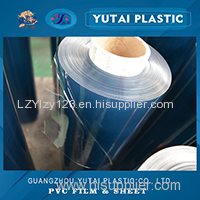 neutral medium normal clear transparent pvc film without sticky