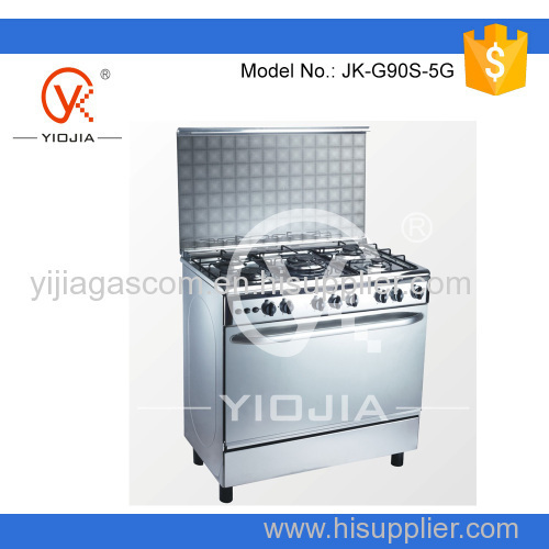 Free standing gas oven