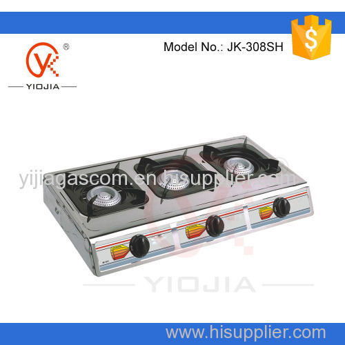 3-burner gas stove