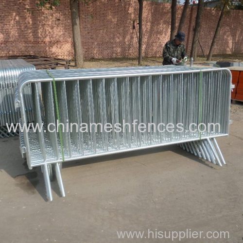 temporary cheap used safety concert metal construction crowd control barrier