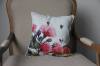 decorative throw pillow case invisible zipper perfect stitch Made in China factory supplier
