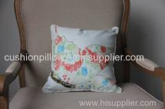 decorative throw pillow case invisible zipper perfect stitch Made in China factory supplier