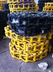 excavator track shoe assembly track chain assy mini excavator steel track