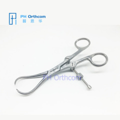 Fragment Forceps with Spinlock 160mm Veterinary Orthopedic Instrument