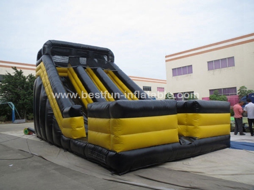 Inflatable dry slides for rent