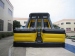Black commercial inflatable dry slides
