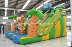 Jungle Safari Inflatable Slide Combo