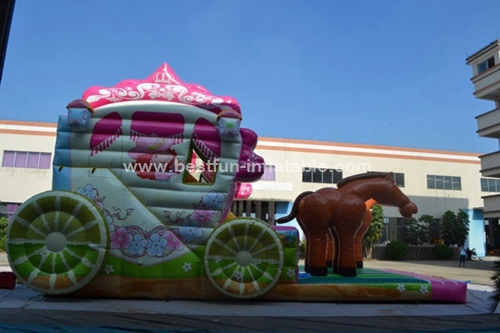 Princess Carriage Inflatable Combo